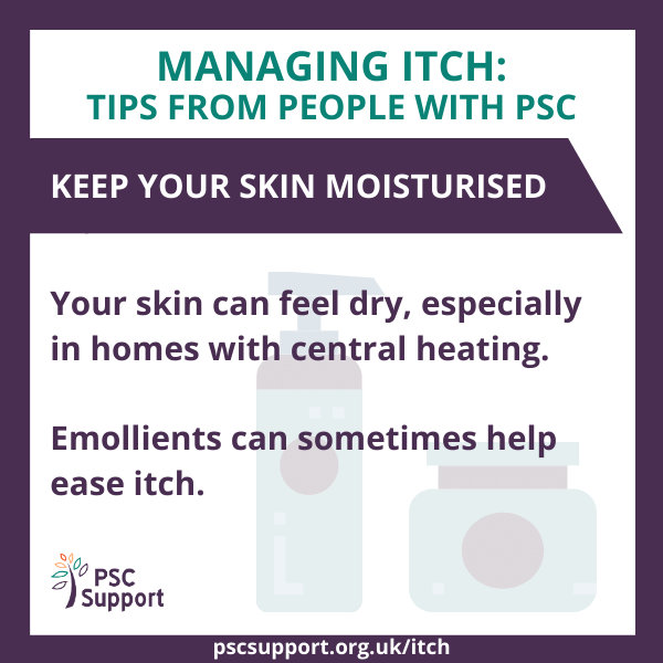 Itch Keep your skin moisturised