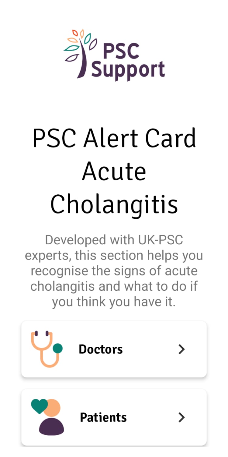 Alert Card on the PSC Support App