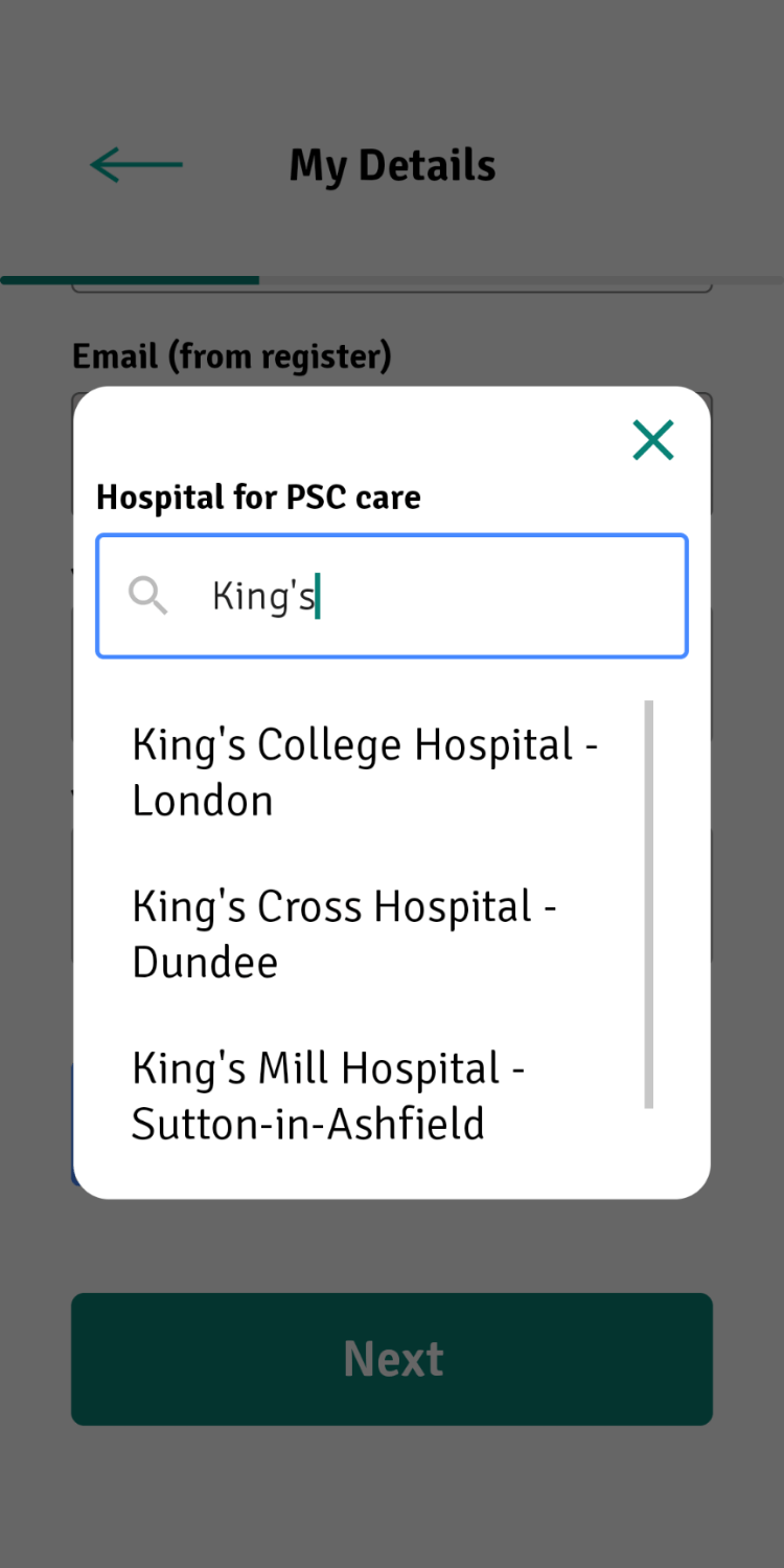 Add my hospital screenshot 2